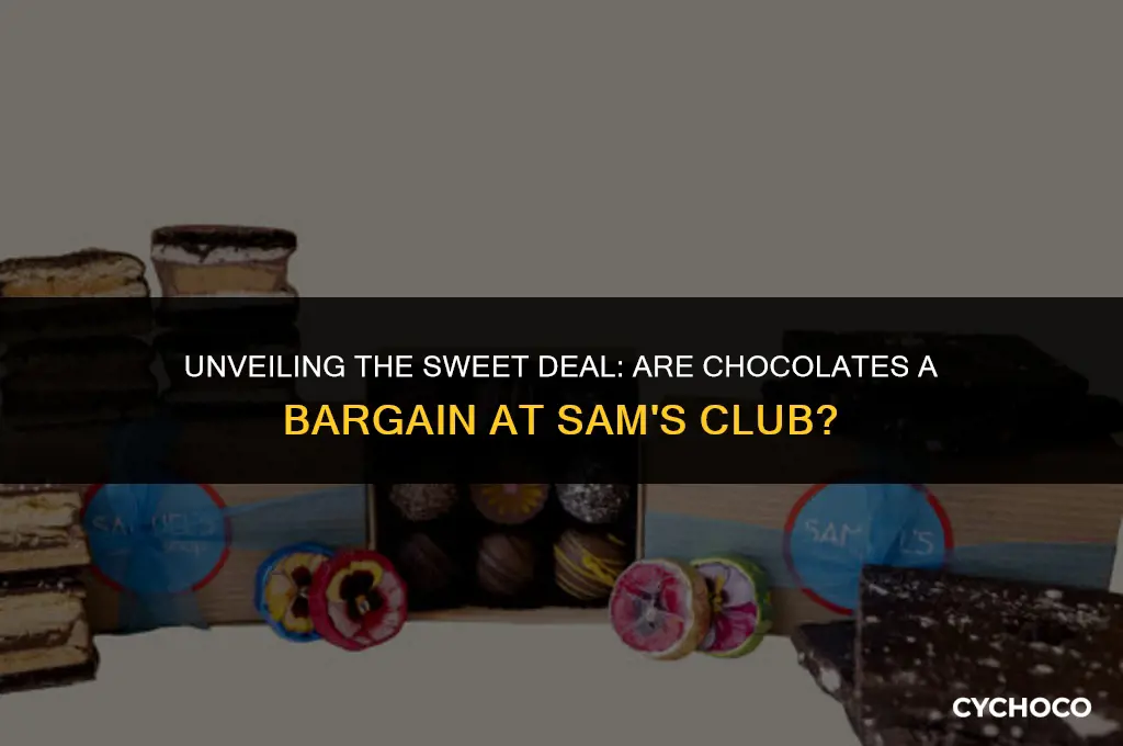 is it cheap to buy chocolates in sams club