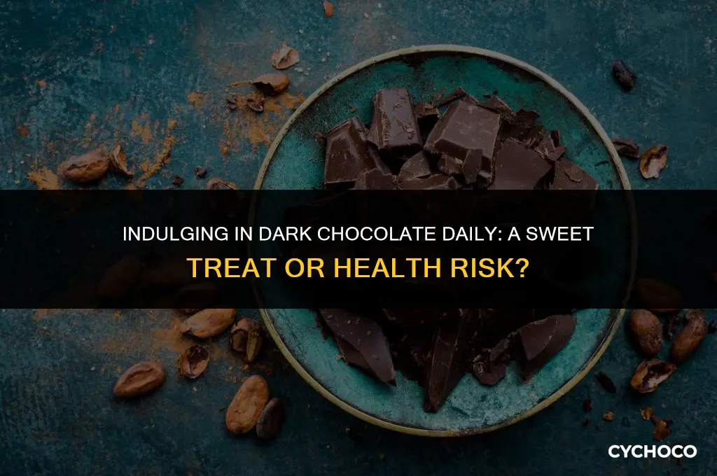 is it ok to eat dark chocolate every day