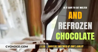 Melted and Refrozen Chocolate: Safe to Eat or Risky Indulgence?