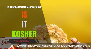 Is Kinder Chocolate from Poland Kosher? A Detailed Analysis