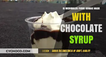 McDonald's Fudge Sundae: Chocolate Syrup or Something Else?