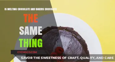 Melting vs. Baker's Chocolate: Understanding the Key Differences