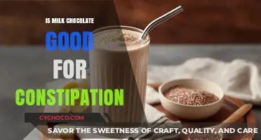 Relieving Constipation: The Surprising Benefits of Milk Chocolate