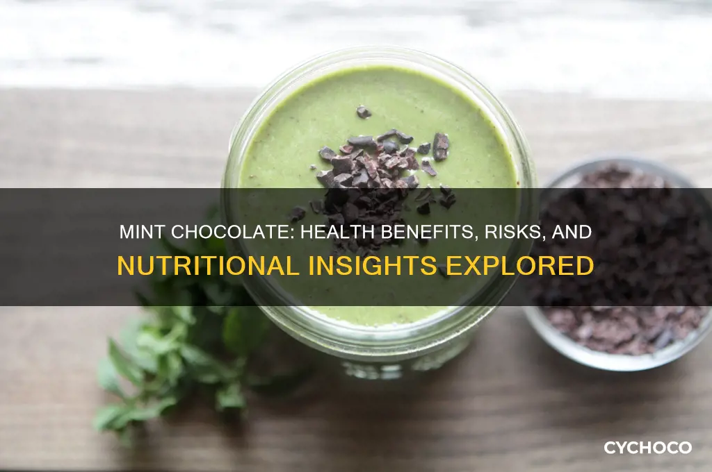is mint chocolate good for health