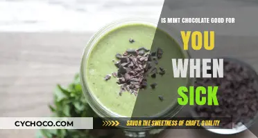 Mint Chocolate: A Soothing Treat or Health Risk When Sick?