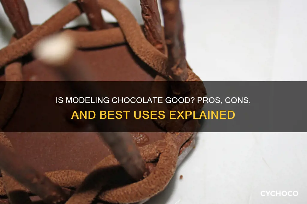 is modeling chocolate good
