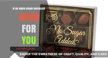 Is No Added Sugar Chocolate a Healthy Indulgence? Let's Find Out