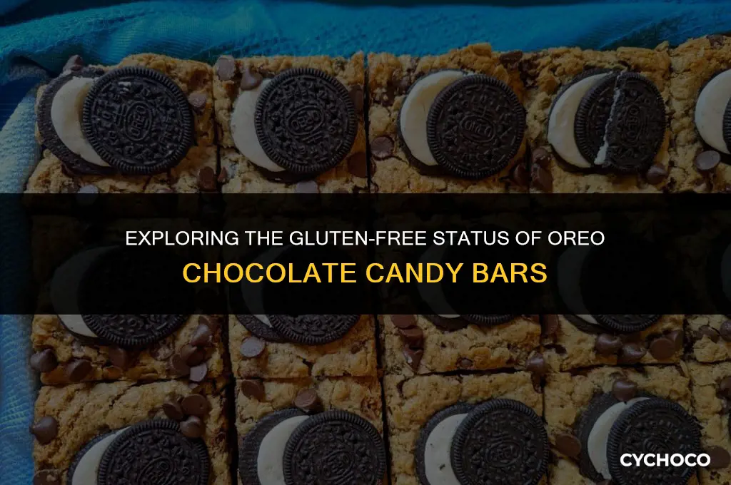 is oreo chocolate candy bar gluten free
