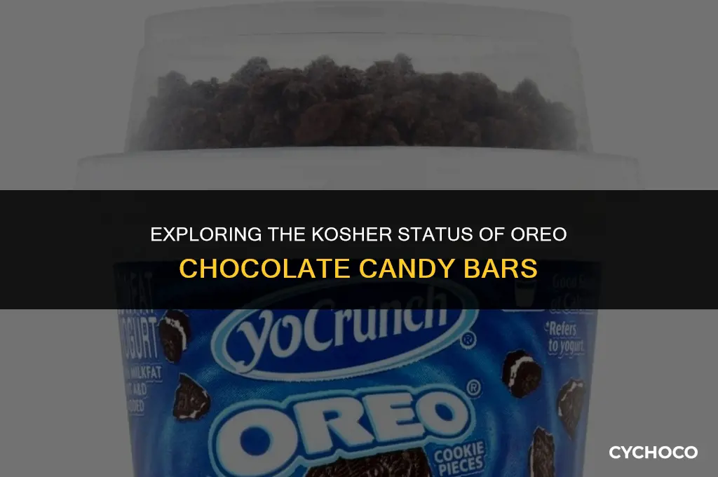 is oreo chocolate candy bar kosher