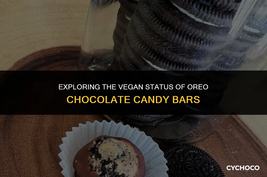 is oreo chocolate candy bar vegan