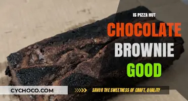 Savoring Sweetness: A Taste Test of Pizza Hut's Chocolate Brownie