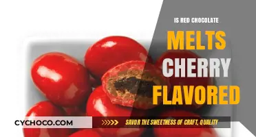 Red Chocolate Melts: Cherry Flavored or Just a Sweet Illusion?