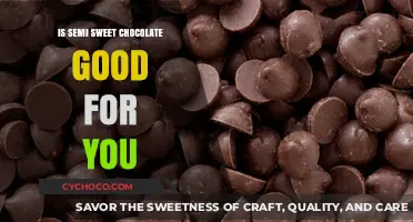 Unveiling the Health Benefits of Semi-Sweet Chocolate: A Delicious Dilemma