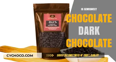 Decoding Chocolate: Is Semisweet the Same as Dark Chocolate?