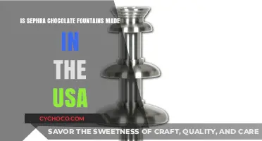 Discovering the Origins: Are Sephra Chocolate Fountains Made in the USA?