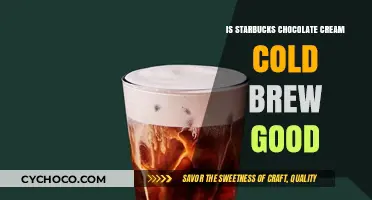 Chilled Delight: Starbucks Chocolate Cream Cold Brew Review