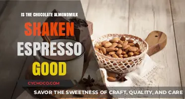Indulge in Bliss: Chocolate Almond Milk Shaken Espresso Review