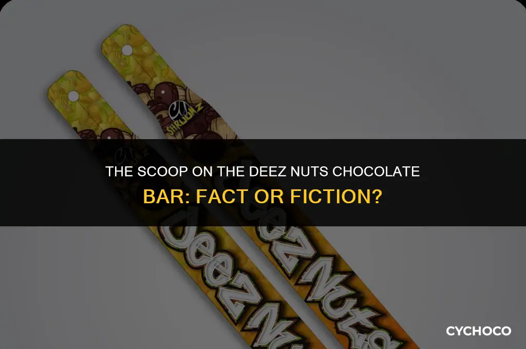 is the deez nuts chocolate bar real