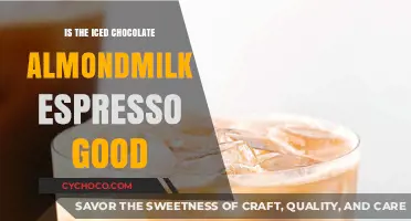 Chilled Delight: The Verdict on Iced Chocolate Almond Milk Espresso