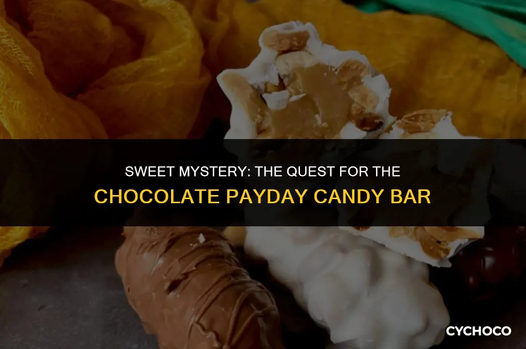 is there a chocolate payday candy bar