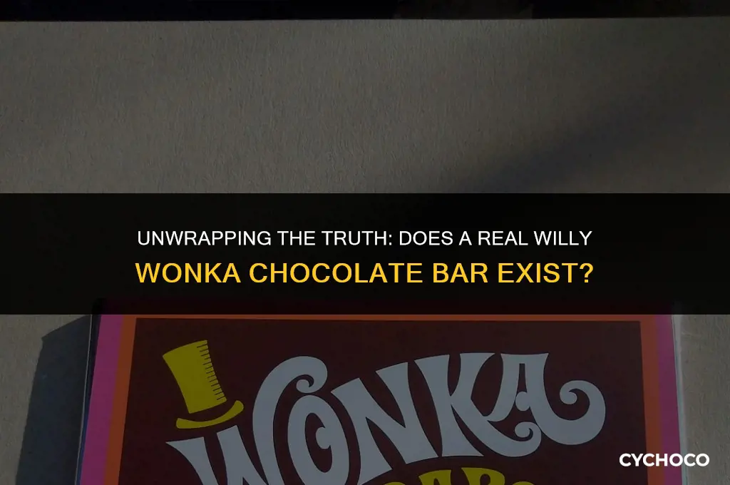 is there a real willy wonka chocolate bar