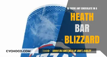 Unveiling the Truth: Chocolate's Role in a Heath Bar Blizzard