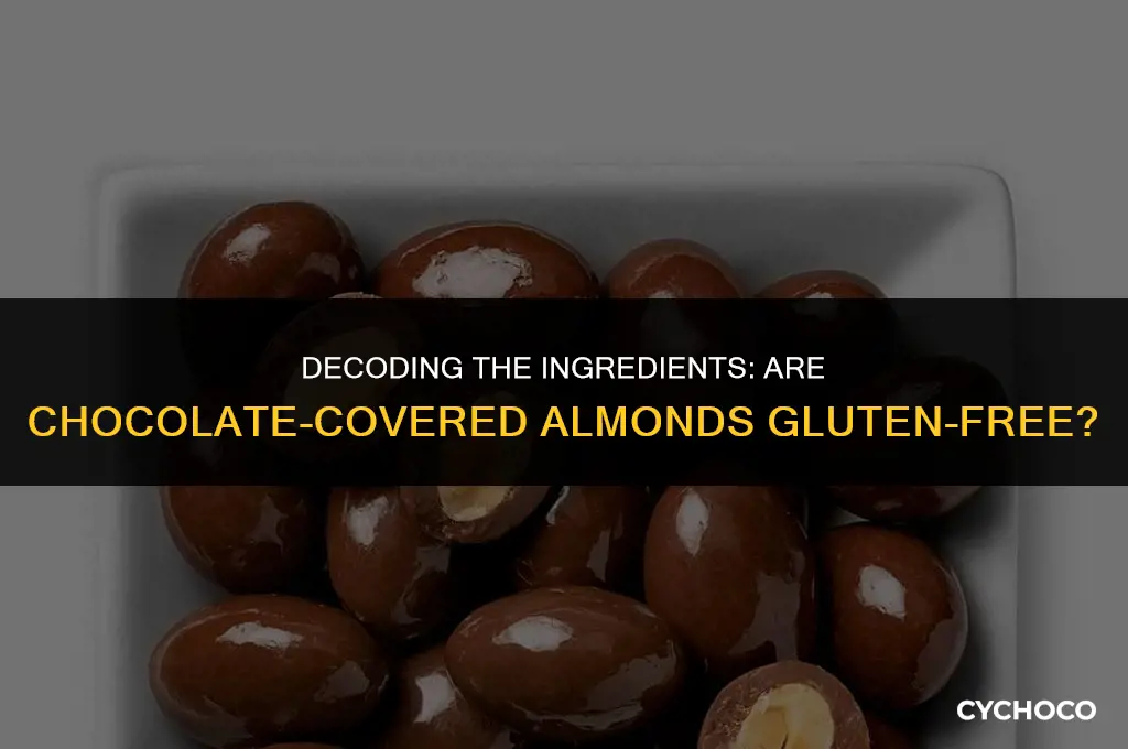 is there gluten in chocolate covered almonds