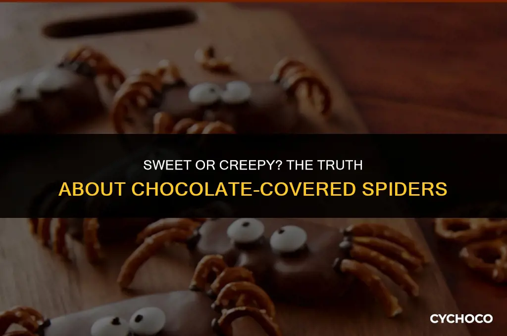 is there such a thing as chocolate covered spiders