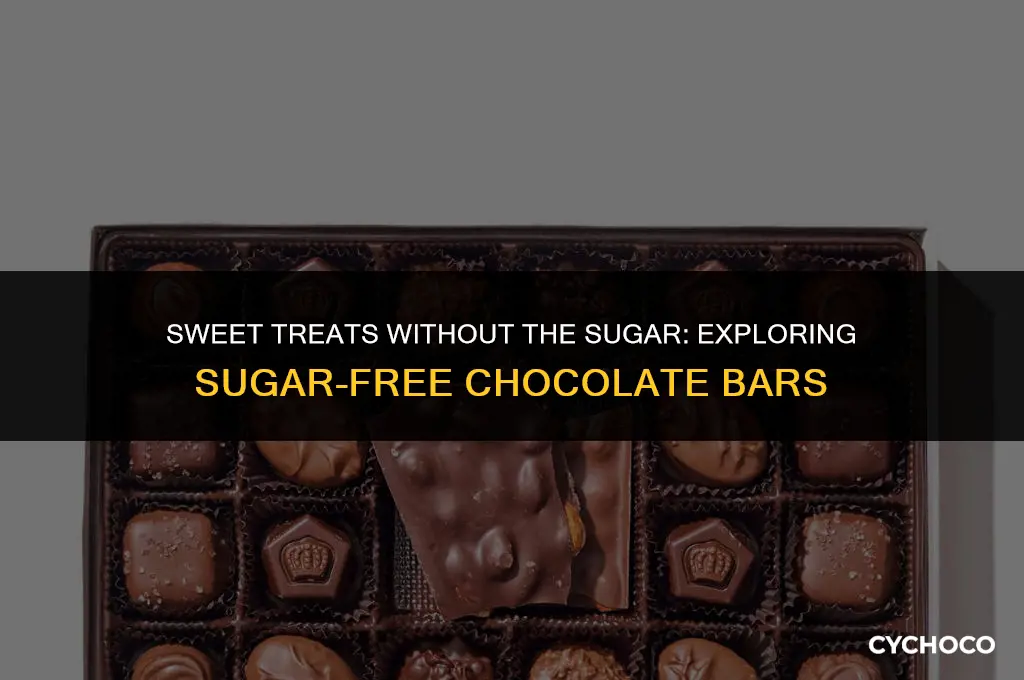 is there sugar free chocolate bars
