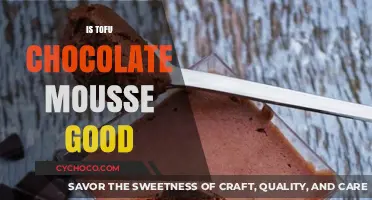 Indulgent Tofu Chocolate Mousse: A Surprisingly Decadent Delight