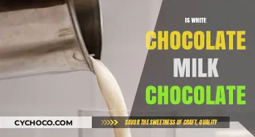 Decoding the Sweet Mystery: White Chocolate vs. Milk Chocolate