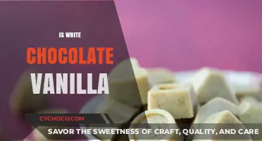 Unraveling the Sweet Mystery: Is White Chocolate Truly Vanilla?