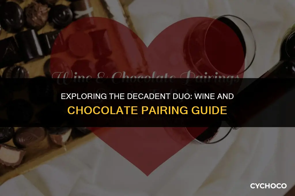 is wine and chocolate a good combination