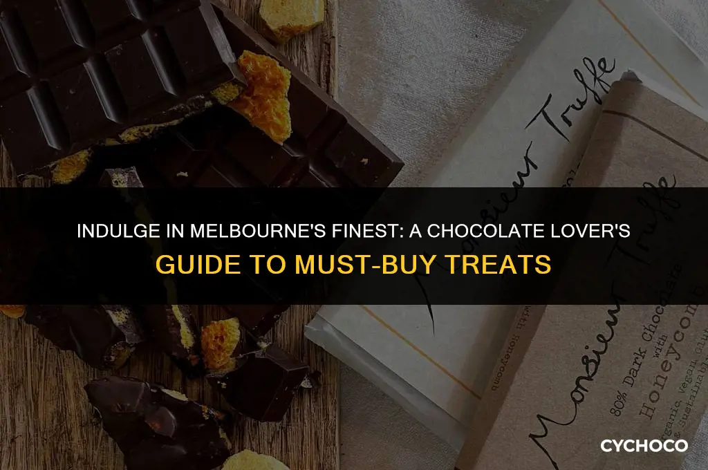 must buy chocolate in melbourne