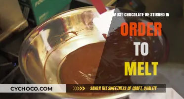 Does Stirring Chocolate Really Matter When Melting It Smoothly?