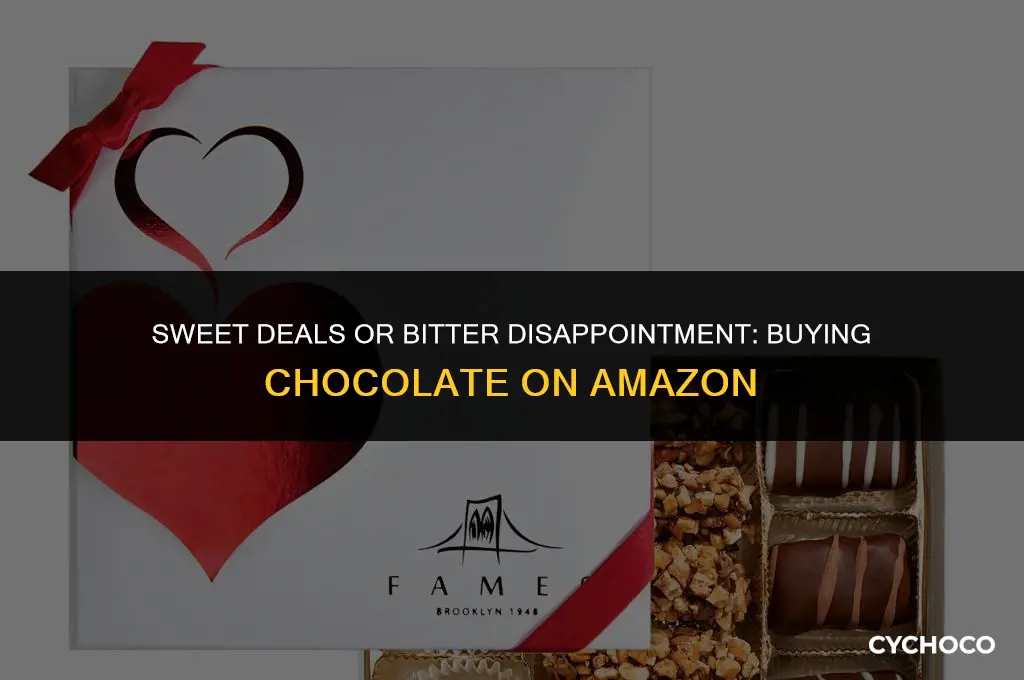 should i buy chocolate off amazon