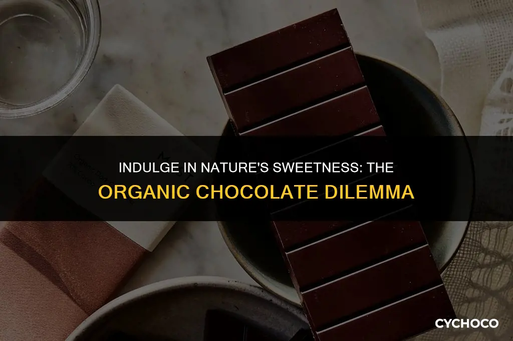 should i buy organic chocolate