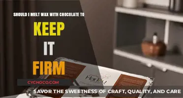 Combining Wax and Chocolate: A Guide to Keeping Your Creations Firm