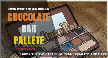 Decoding Chocolate: Semi-Sweet vs. Chocolate Bar Palette Dilemma