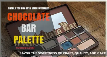 Decoding the Sweet Dilemma: Semi-Sweet Chocolate Bar Palette Worth the Splurge?
