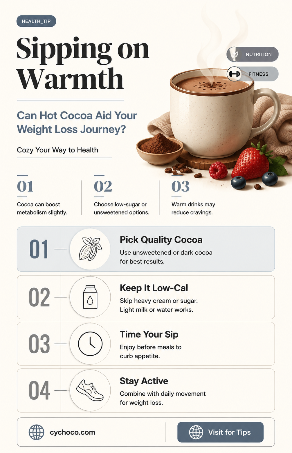 does hot cocoa help you lose weight