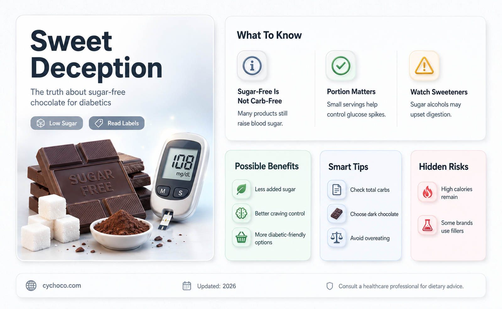 is sugar-free chocolate good for diabetics