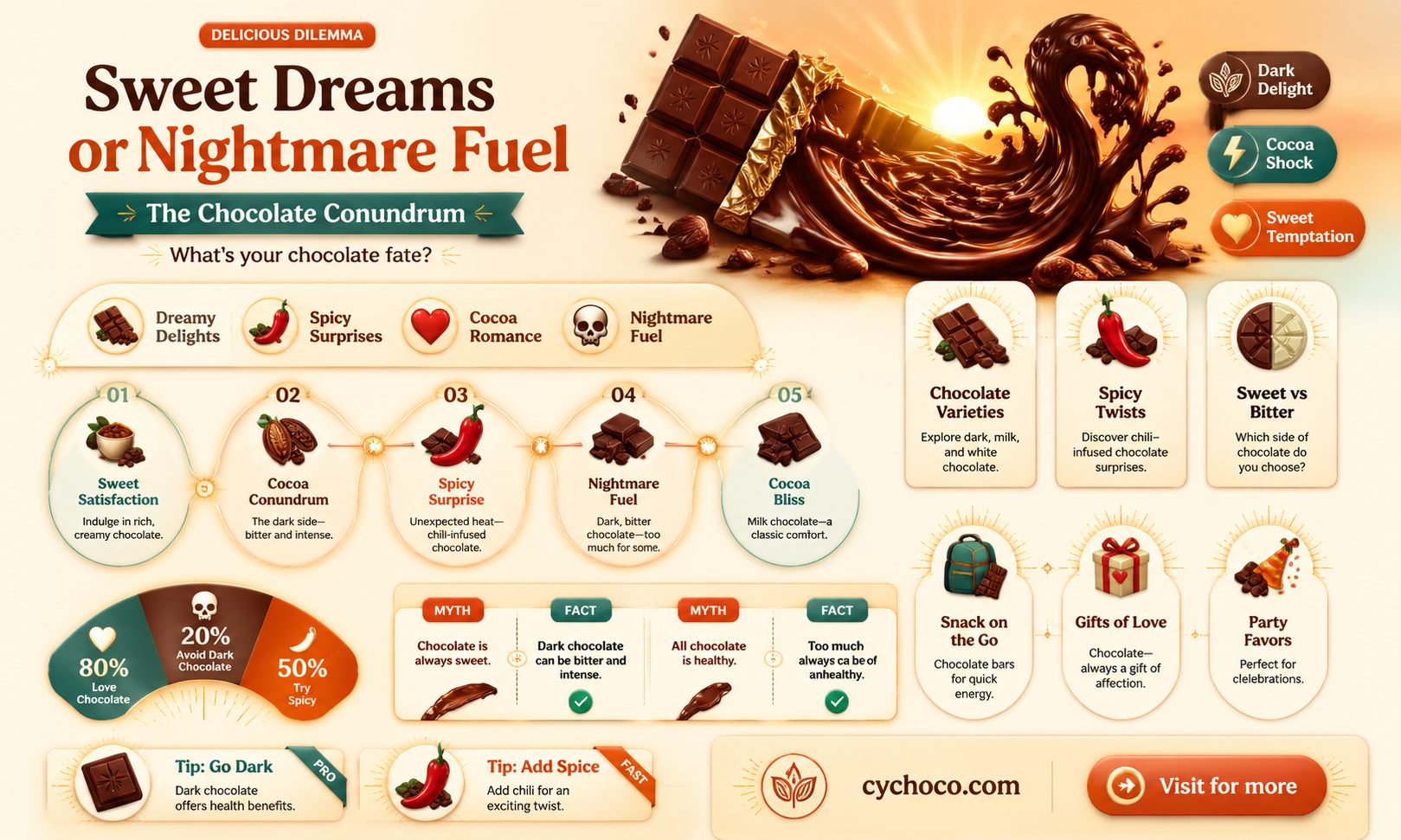 does chocolate make you have nightmares