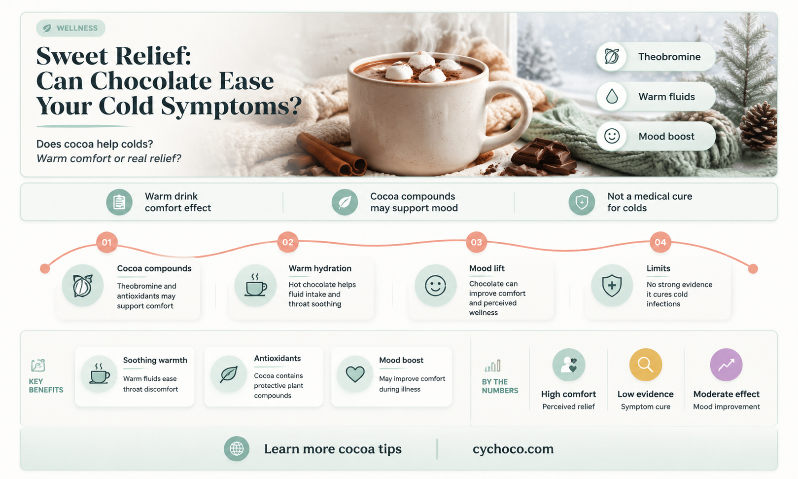 could eating chocolate help your cold