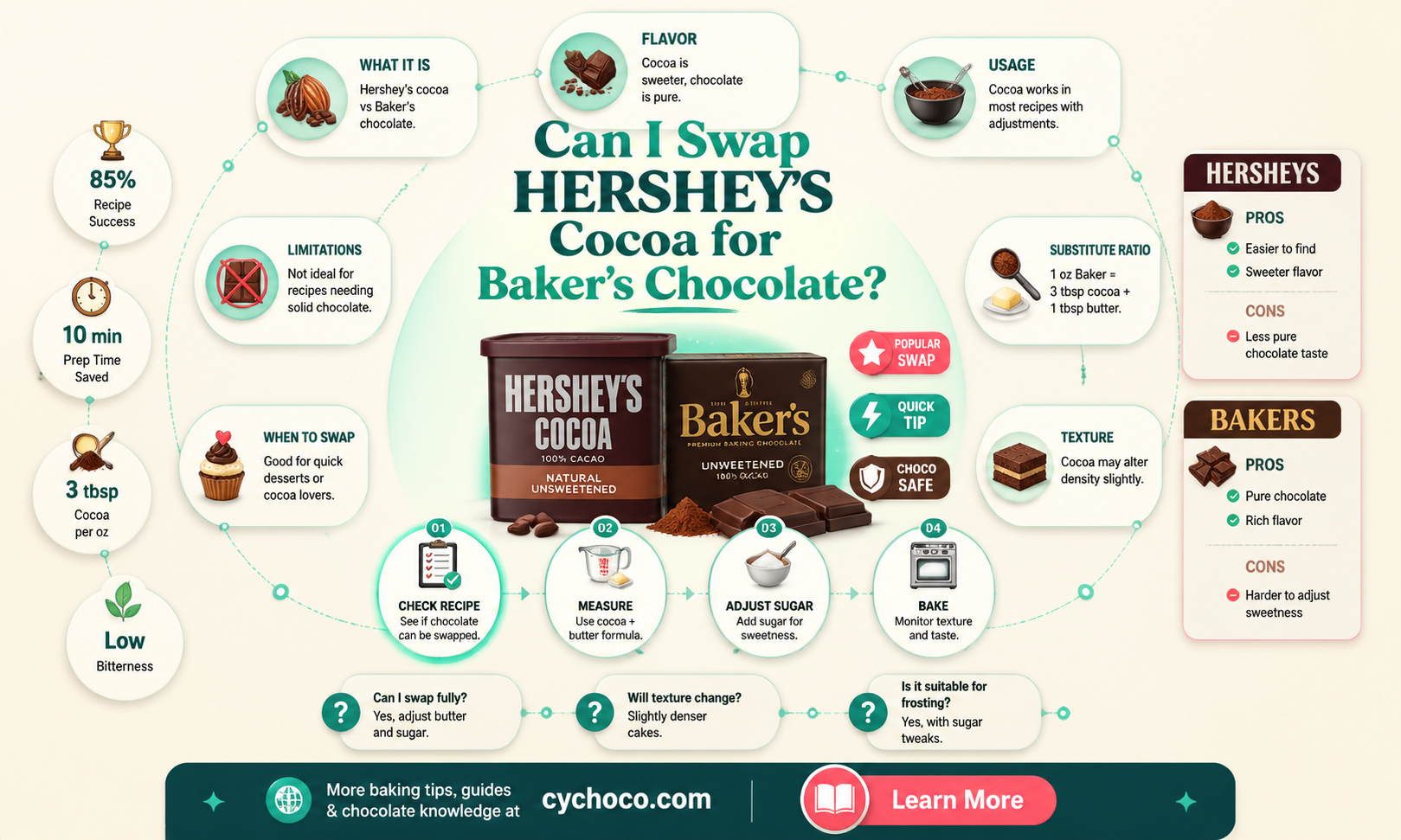 can i substitute hershey