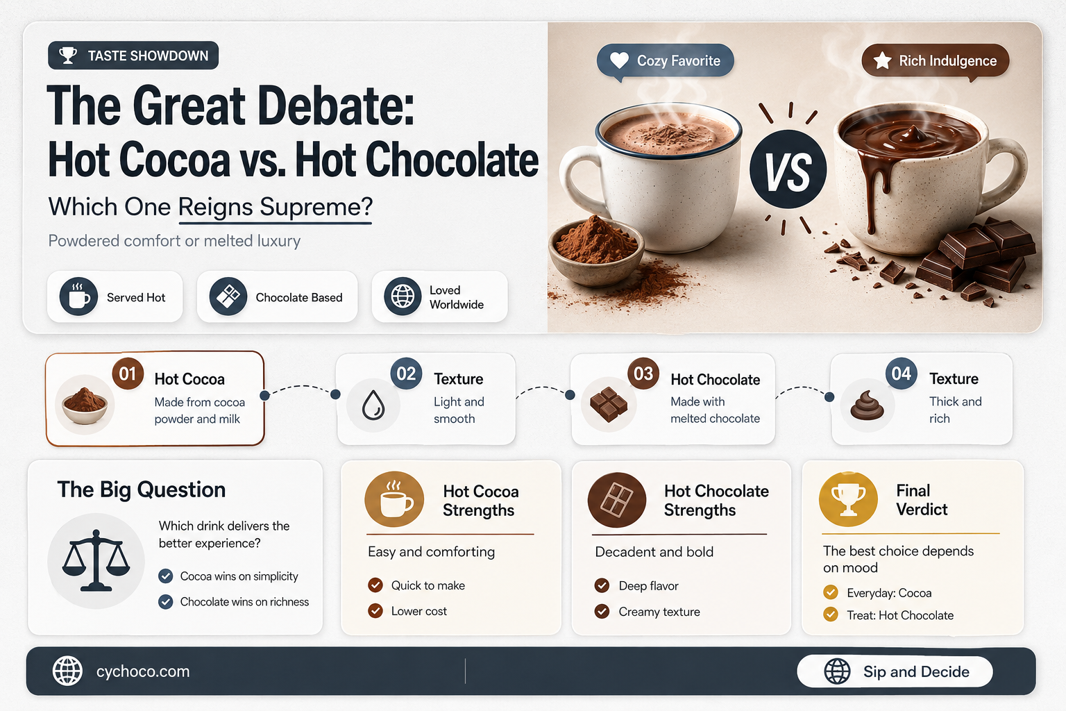 does hot cocoa taste better or hot cocoa taste better