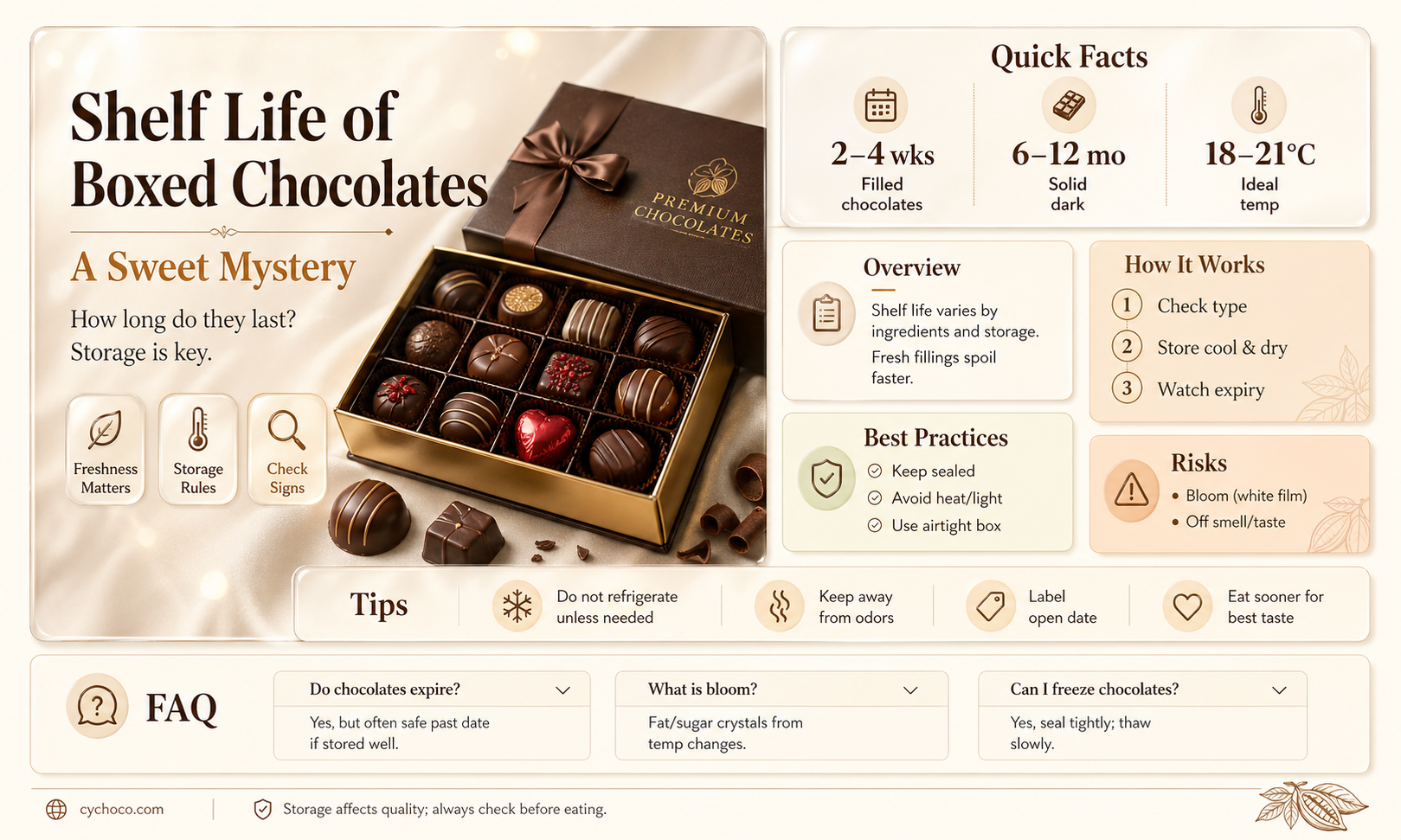 does boxed chocolate go bad