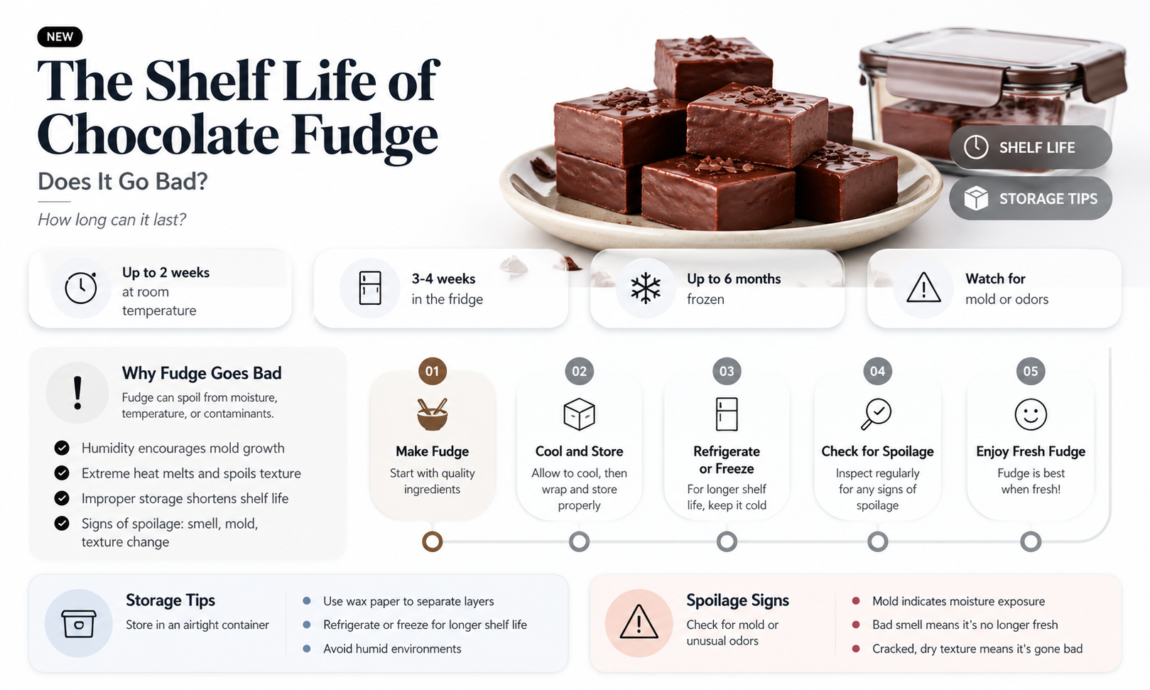 does chocolate fudge go bad