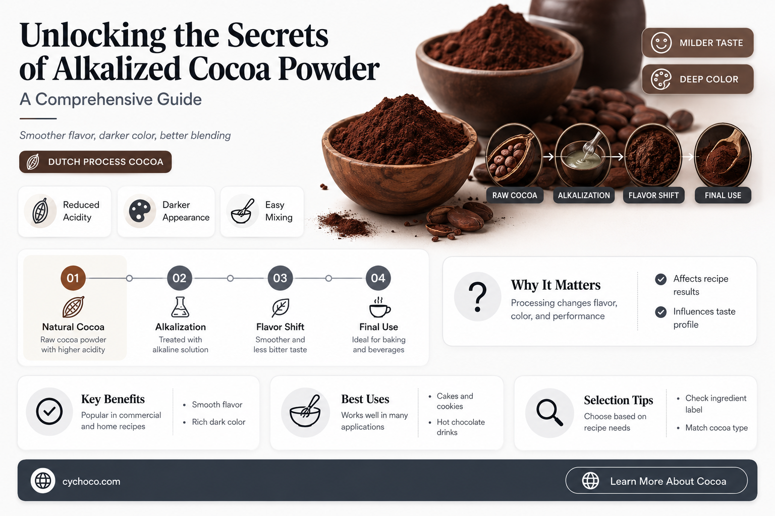 what is alkalized cocoa powder