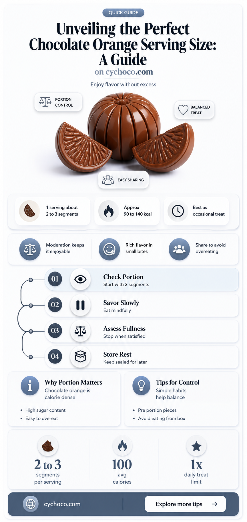 how many servings in a chocolate orange